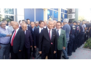 Mhp’li Başkan Ve Başkan Adayı Günaydın’a Coşkulu Karşılama