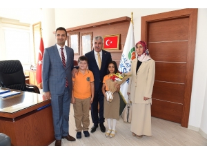 Öğrencilerden Başkan Polat’a Ziyaret