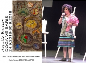 Foça’da ’Doğa Ve Barış’ Adlı Resim Sergisi