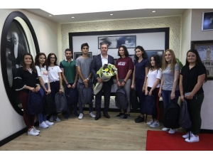 Bem Öğrencilerinden Başkan Piriştina’ya Teşekkür Ziyareti