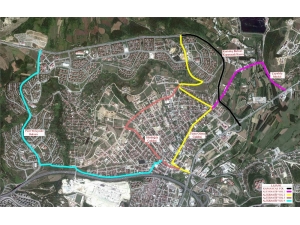 Umuttepe Yolunda Güzergah Değişikliği Uyarısı