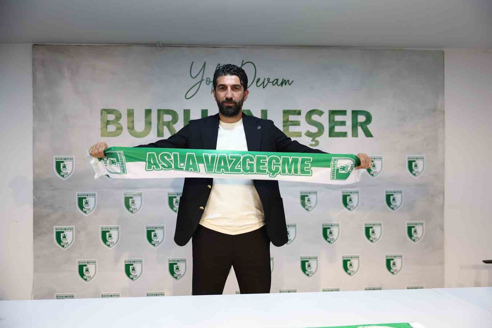 bodrum-fk-burhan-eser-ile-yola-devam-karari-aldi