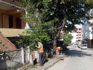 Akçakoca’da Temizlik Çalışmaları Devam Ediyor