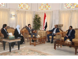 Büyükelçi Eler, Yemen Balıkçılık Bakanı Kefayin İle Görüştü