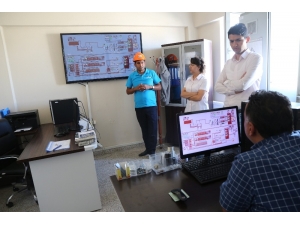 Çelebibağı Arıtma Tesisinde Scada Kuruldu