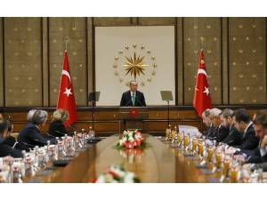 Cumhurbaşkanı Erdoğan, Abd’li Şirketlerin Türkiye Temsilcilerini Kabul Etti