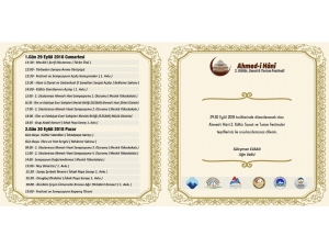 Ağrı 2. Uluslararası Ahmed-i Hani Festivaline Hazırlanıyor
