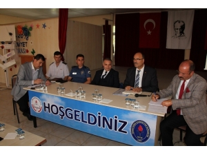 Kula’da Okul Güvenliği Toplantısı Yapıldı