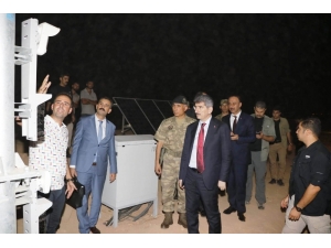 İçişleri Bakan Yardımcısı İnce Sınır Hattında İncelemelde Bulundu