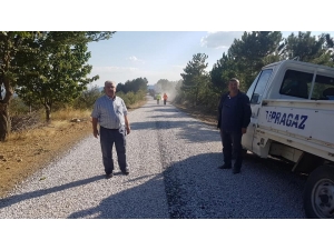 Şaphane’de Köy Yolları Çalışmaları