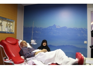 Kemoterapi Merkezinde "Sanal Gökyüzü"