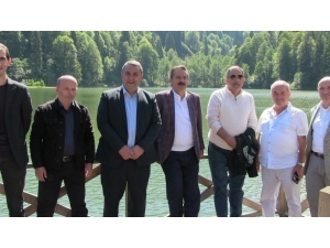 Eski Bakan Faruk Çelik Karagöl’ü Gezdi