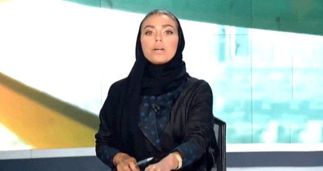 Suudi Arabistan'ın Resmi Kanalında Bir Kadın Spiker, İlk Kez Ana Haber Bültenini Sundu