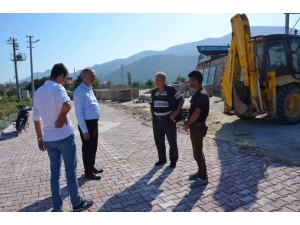 Başkan Yaman’dan Yeni Belde Stadında İnceleme