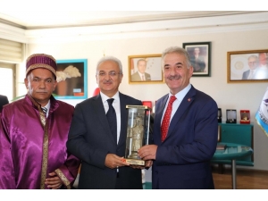 Başkan Başsoy’a Ahilik Haftası Ziyareti