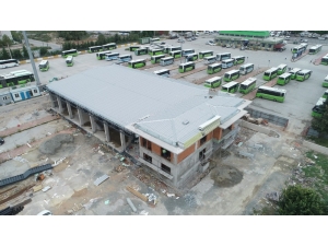 İtfaiye Terminal Müfreze Binası Şekilleniyor