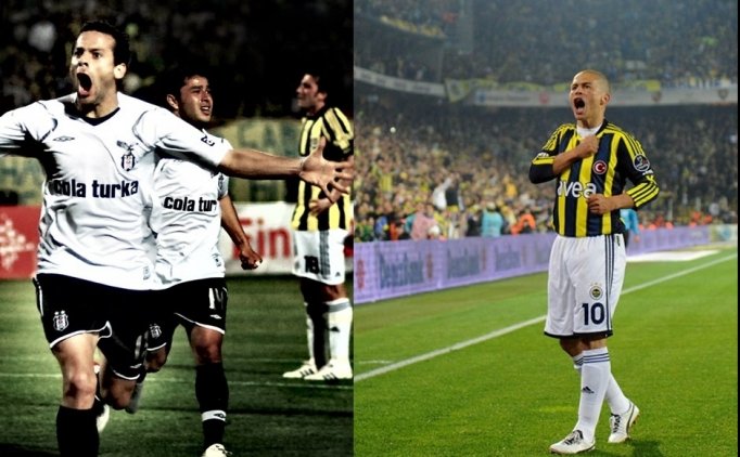 Fenerbahçe'de Alex, Beşiktaş'ta Bobo Fark Yarattı