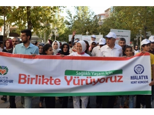 Sağlıklı Yaşam İçin Birlikte Yürüdüler