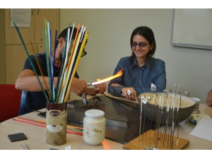 Paü, Amatem’de Cam Atölyesi Etkinliği Yapıldı