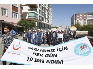 Tekkeköy, Sağlık İçin Yürüdü