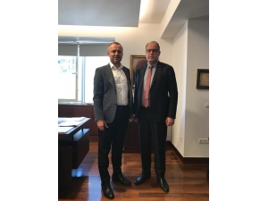 Ereğli Tso Yönetim Kurulu Başkanı Keleş, Oyak Otomotiv Ve Lojistik Grup Başkanı İle Görüştü