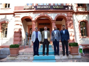 İl Başkanı Karabıyık, Başkan Can İle Bir Araya Geldi