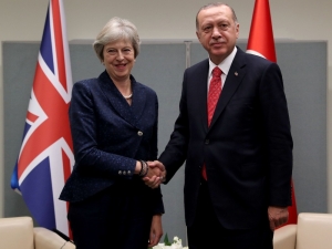 Erdoğan, İngiltere Başbakanı May İle Görüştü