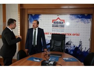 Vali Pehlivan Kudaka, Kosgeb Ve Eskkk Ofislerini Ziyaret Etti