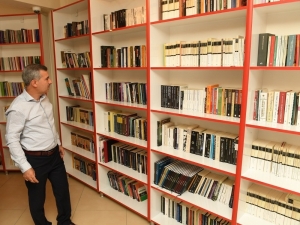 Başkan Çınar’dan Fethi Gemuhluoğlu Bilgi Evine Ziyaret