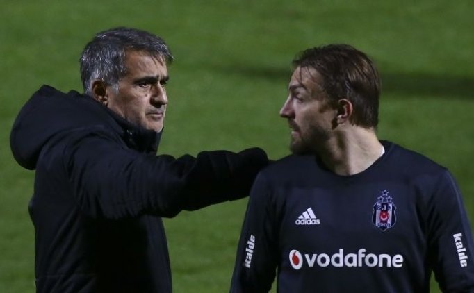 Beşiktaş Antrenmanında Caner - Güneş Zirvesi