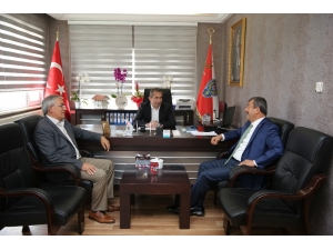 Başkan Karabacak’tan Şeker’e Hayırlı Olsun Ziyareti