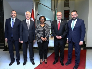 Ato Başkanı Baran’dan Tanzanya Büyükelçisi Kiondo’ya Ziyaret