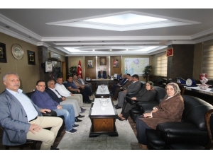 Samsun Milletvekili Yusuf Ziya Yılmaz’dan Başkan Memiş’e Ziyaret
