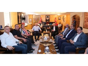 Ak Parti Mkyk Üyesi Orhan Miroğlu’ndan Vali Yaman’a Ziyaret