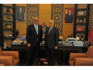 Başkan Ergün, Mhp Genel Başkanı Devlet Bahçeli İle Buluştu