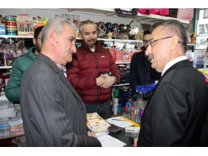 Cumhurbaşkanı Yardımcısı Oktay, Yozgat’ta Esnafla Buluştu