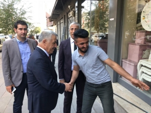 Ak Parti Milletvekilleri Esnafla Buluştu