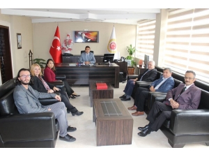 Şuhut Myo’dan Kaymakam Kaya’ya Hayırlı Olsun Ziyareti