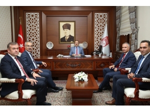 Meb Daire Başkanları Vali Pehlivan’ı Ziyaret Etti