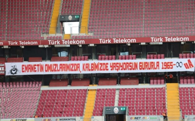 Galatasaray Taraftarı Alpaslan Dikmen'i Unutmadı
