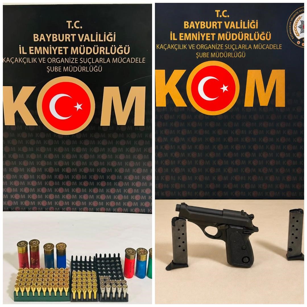 bayburt-ta-3-suphelinin-yakalandigi-operasyonlarda-tabanca-ve-94-fisek-ele-gecirildi