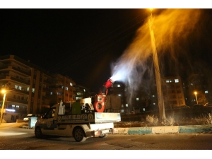 Haliliye’de İlaçlama Çalışmaları Sürüyor