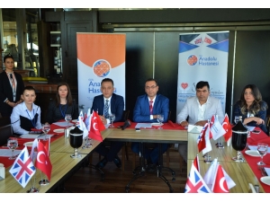 Özel Eskişehir Anadolu Hastanesi İngiliz Hekimleri Eskişehir’de Ağırlıyor