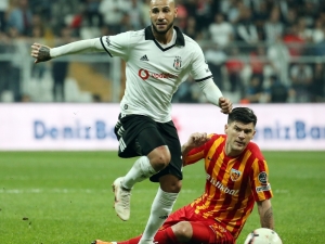 Spor Toto Süper Lig: Beşiktaş 1 - Kayserispor: 0 (İlk Yarı)