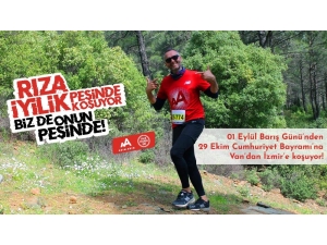 İyilik İçin Van’dan İzmir’e Koşuyor