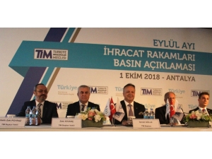 Türkiye’nin Eylül Ayı İhracatı 14,5 Milyar Dolar
