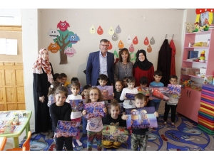 Başkan Duymuş, Minik Kur’an Kursu Öğrencilerini Ziyaret Etti