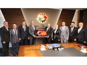 İtso Heyeti Bakandan İnegöl’e Kosgeb İstedi