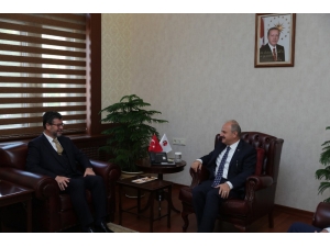 Vali Çakacak, Ramazan Muslu’yu Kabul Etti