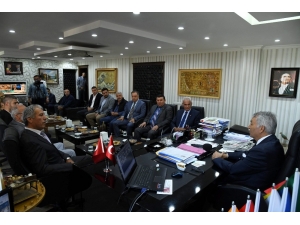 Başkan Günaydın, Mhp İl Yönetimini Ağırladı